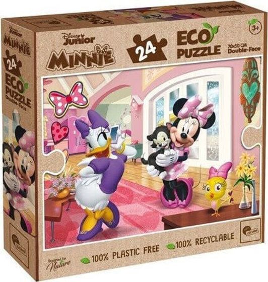 Lisciani LISCIANI DISNEY PUZZLE EKO DWUSTRONNE MINNIE 24 EL.