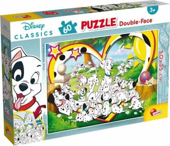 Lisciani Puzzle dwustronne Plus 60 Klasyka Disney