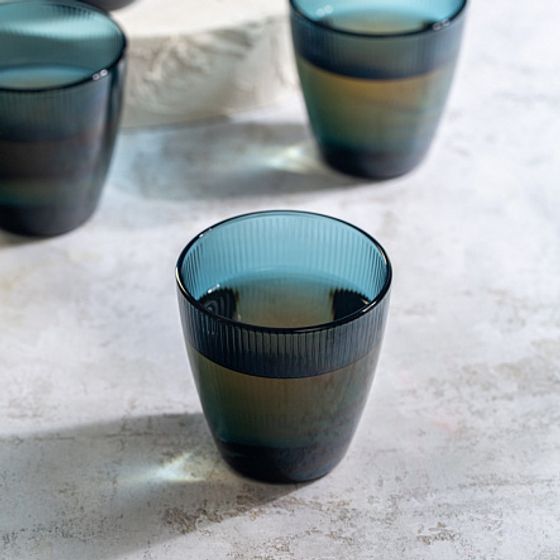 Стакан КОНЦЕПТО СТРАЙПИ ЛОНДОН ТОПАЗ 250мл низкий