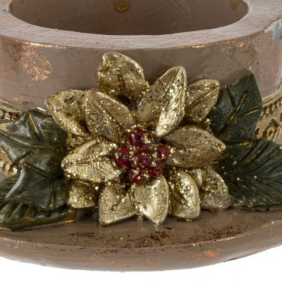 Подсвечник, L10 W10 H4 см