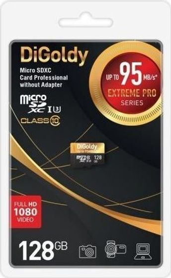Карта памяти microSDXC 256GB Digoldy DG256GCSDXC10UHS-1-ElU3 w