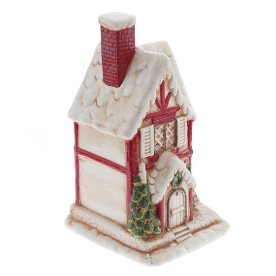 Фигурка декоративная &quot;Домик&quot; с подсветкой (АААх3 н/п), L18 W19 H32 см