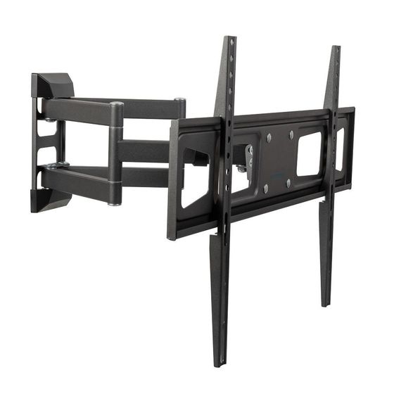Кронштейн для телевизора Kromax CORBEL-11 титан 32&quot;-75&quot; макс.45кг настенный поворот и наклон (90595)