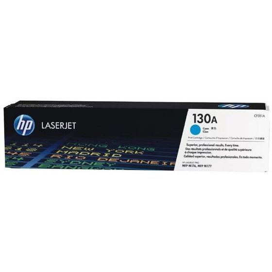 Картридж HP 130A CF351A для M153/M176/M177 (1000k), голубой