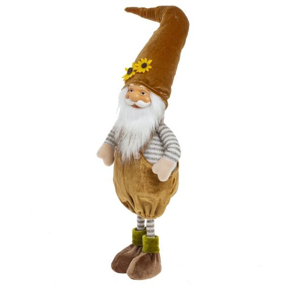 Игрушка набивная "Гном", L15 W15 H60 см, 1 штука, дизайн микс