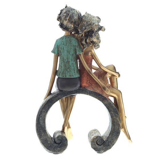 Фигурка декоративная &quot;Пара&quot;, Д21 Ш10 В32,5 см