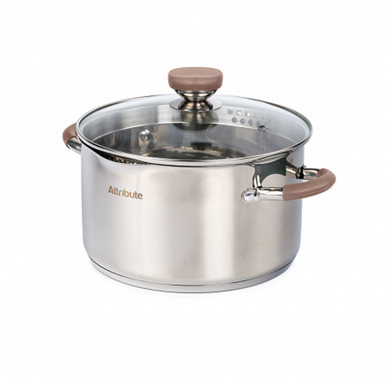 Кастрюля с крышкой ORIENTAL 4.6л