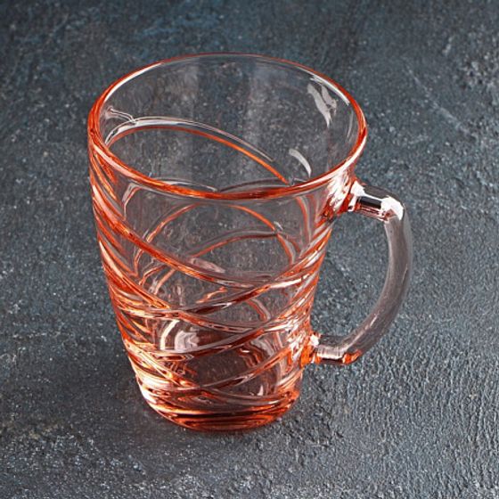 Кружка ШЕЙП АБОНДАНС розовая 320мл