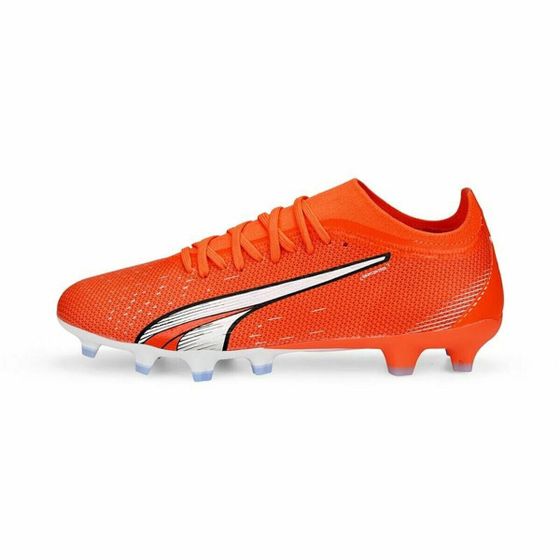 Футбольные бутсы Puma Ultra Match Fg/Ag для взрослых, темно-оранжевые, унисекс