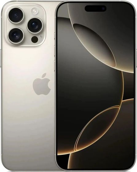 Смартфон Apple iPhone 16 Pro Max 8Gb/256Gb титан (MYWH3J/A)