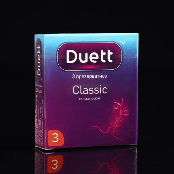 Презервативы DUETT classic 3 шт.