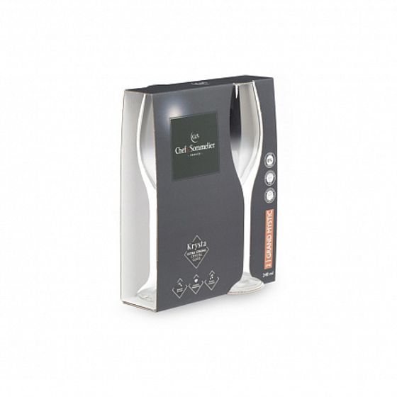 Набор бокалов для шампанского ГРАНД МИСТИК 2шт 240 мл