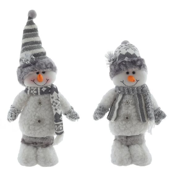 Снеговик, L22 W12 H48/36 см, 2в.