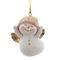 Фигурка декоративная подвесная "Снеговик",   L4,5 W4 H5,5 см, 2в.