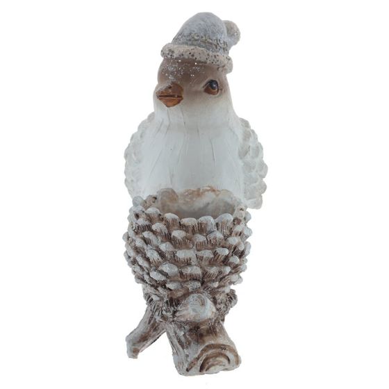 Фигурка декоративная &quot;Птичка&quot;, L16,5 W6,5 H14 см, 2в.