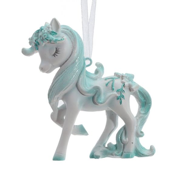 Фигурка декоративная подвесная &quot;Лошадка&quot;, L7,5 W2 H8 см, 2в.