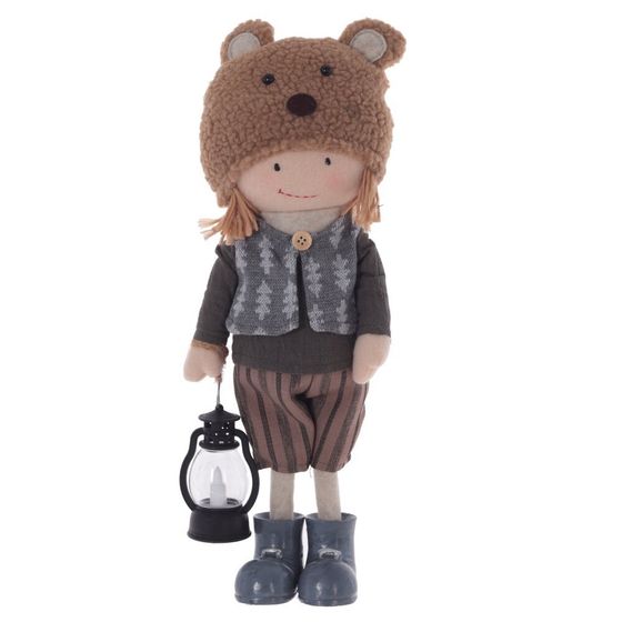 Игрушка набивная с подсветкой &quot;Мальчик/Девочка&quot;, L13 W9 H37 см, 2в.