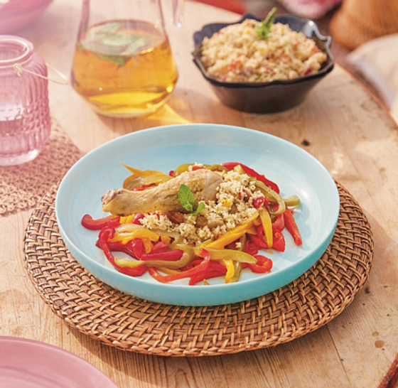 Блюдо для подачи ФРЕНДС ТАЙМ ТЮРКУАЗ КУСКУС 21см