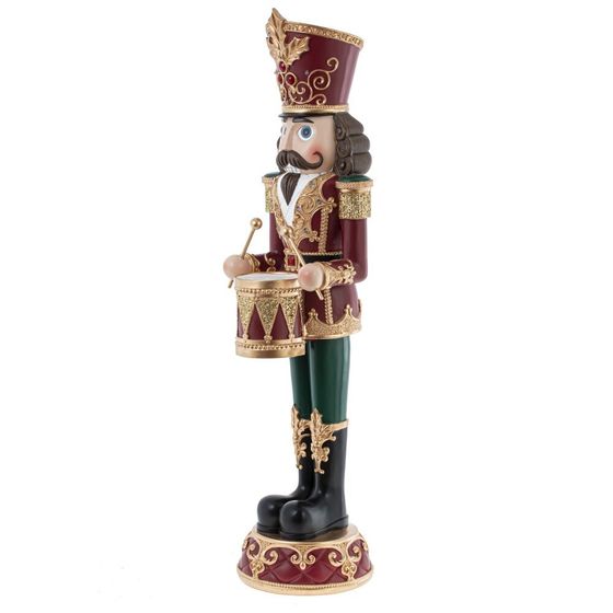 Фигурка декоративная &quot;Щелкунчик&quot; с подсветкой (2xAAA н/п), L22 W24 H90 см