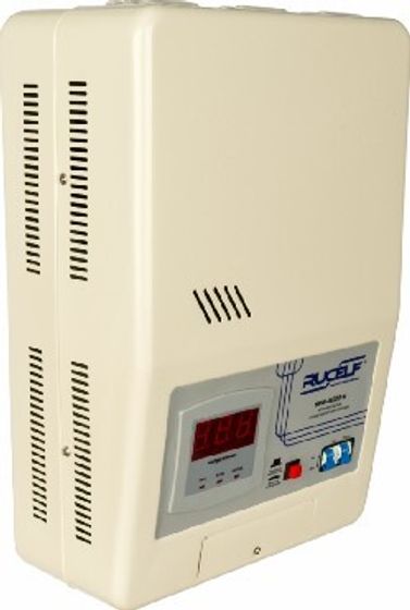 Стабилизатор напряжения Rucelf SRW-5000-D 4000Вт 5000ВА белый