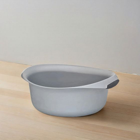 Таз URBAN 9л серебро/серый