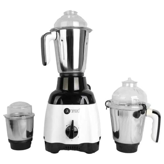 AFRA Japan Heavy-Duty Mixer Grinder, 3 In 1, White - AF7500BLWH