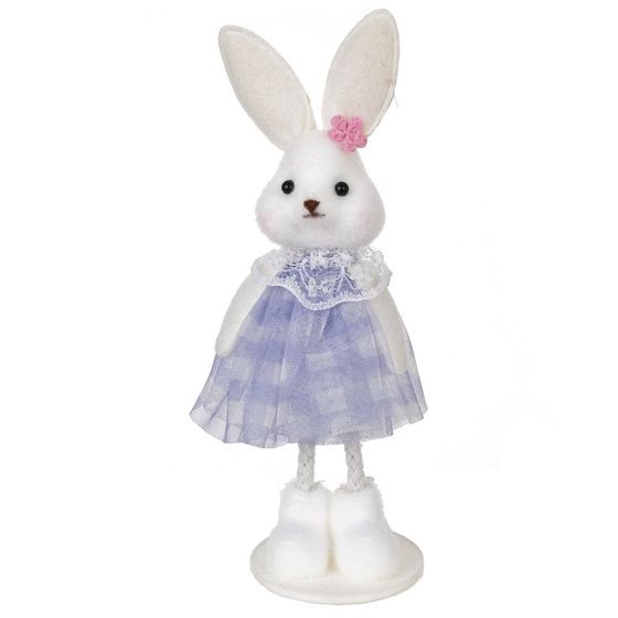 Фигурка декоративная &quot;Зайка&quot; (блок 6шт), L5 W5 H15 см, 2в.