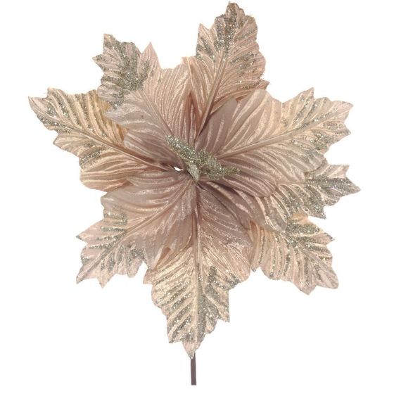 Цветок искусственный &quot;Пуансеттия&quot;, L28 W28 H30 см