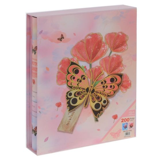 Фотоальбом для 200 фото 13*18, L23,5 W5,5 H30 см, 2в.