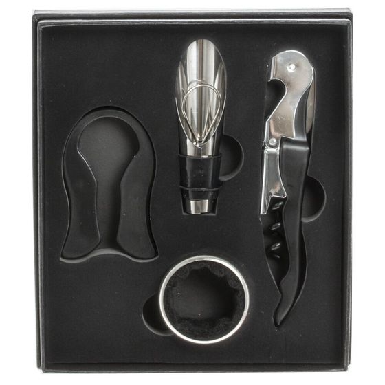 Набор для вина (4 предмета), Д14 Ш16 В3 см