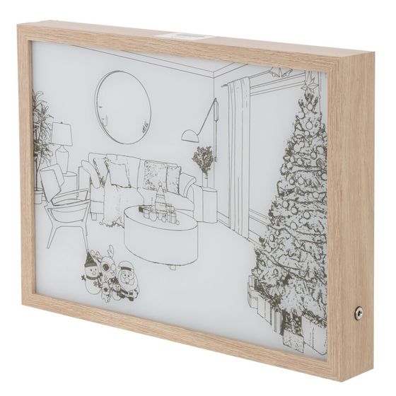 Панно (подсветка, USB), L31 W4 H23 см, 2в.