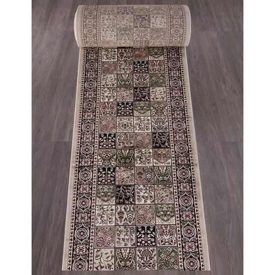 Ковровая дорожка Merinos Colizey, размер 80x2500 см, цвет beige