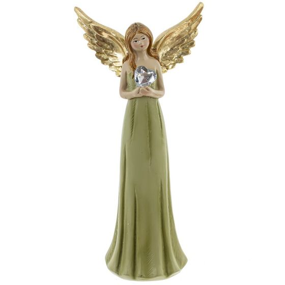 Фигурка декоративная &quot;Ангел&quot;, L10 W5 H19 см, 2в.