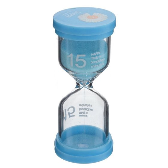 Часы песочные, Д4,5 Ш4,5 В10,5 см, 4в.
