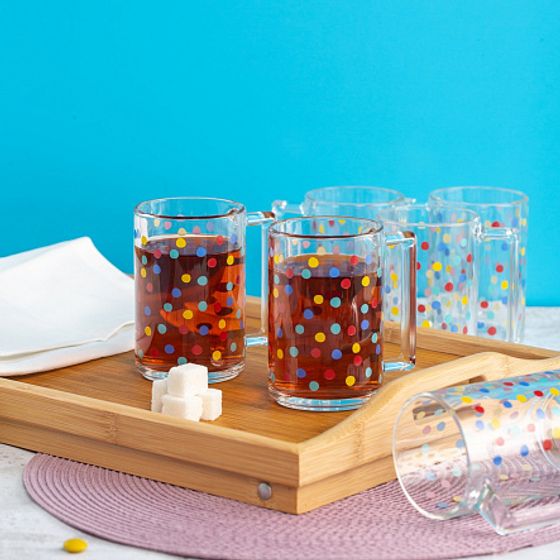 Кружка ФИТНЕС Спринг дотс 320мл