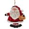 Изделие декоративное подвесное &quot;Дед Мороз&quot;, L7,5 W1,5 H8 см, 4в.