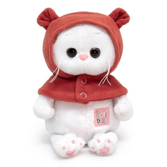 Мягкая игрушка &quot;Ли-Ли BABY в съемном капюшоне &quot;Медвежонок&quot;, 20 см LB-127