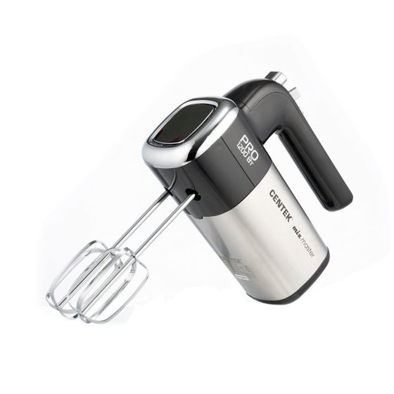Миксер ручной Centek CT-1120 1200Вт черный/сталь