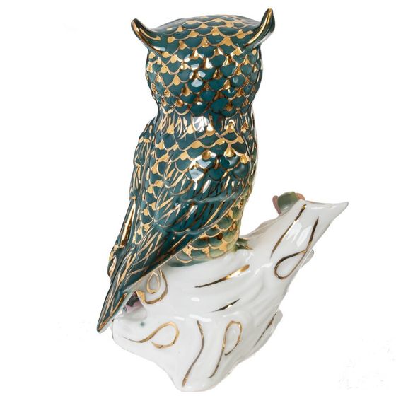 Фигурка декоративная "Сова", L9 W6 H12,5 см, 1 штука. дизайн микс