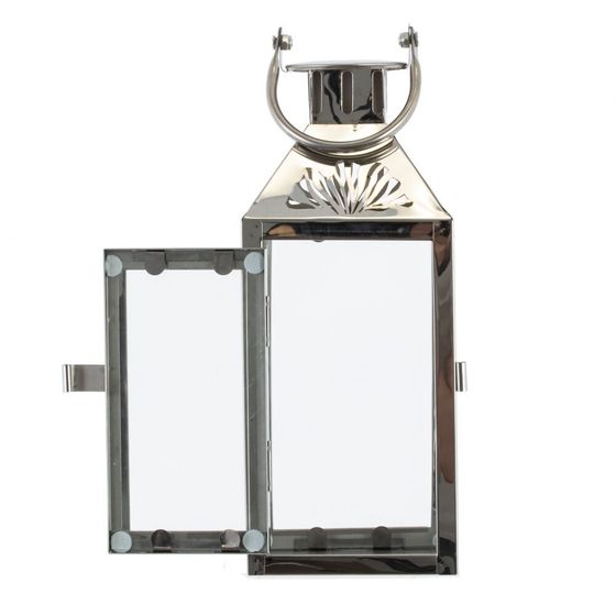 Подсвечник &quot;Фонарь&quot;, L10 W10 H25 см