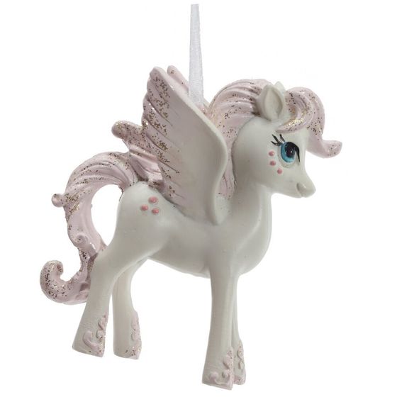 Фигурка декоративная подвесная &quot;Лошадка&quot;,  L7 W3 H8 см, 2в.