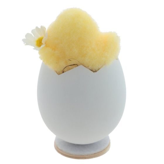 Фигурка декоративная &quot;Цыпленок&quot; (блок 6 шт), L6 W6 H10,5 см, 3в.