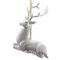 Фигурка декоративная подвесная "Олень", L8 W3 H10 см