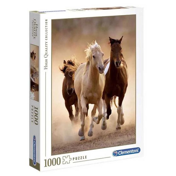 CLEMENTONI Running Horses Puzzle 1000 pieces