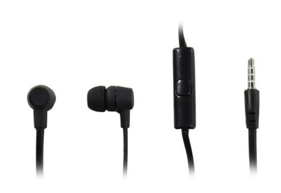Гарнитура внутриканальные Harper HV-107 проводные черный (HV-107 BLACK)