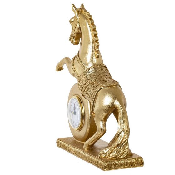 Фигурка декоративная &quot;Лошадь&quot; с часами (ААх1 н/п), L32 W9,5 H35 см