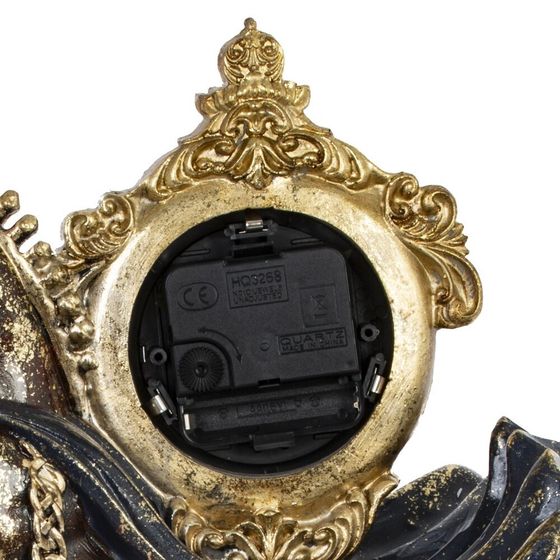 Фигурка декоративная &quot;Лошадь&quot; с часами D8см, (AAx1 н/п), L31,5 W14 H45,5 см