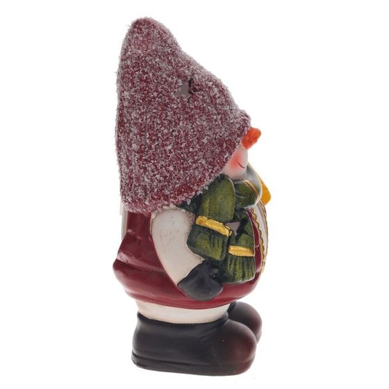 Фигурка декоративная с подсветкой &quot;Снеговик&quot;, L9 W7 H15 см, (LR44 2 шт), 2в .