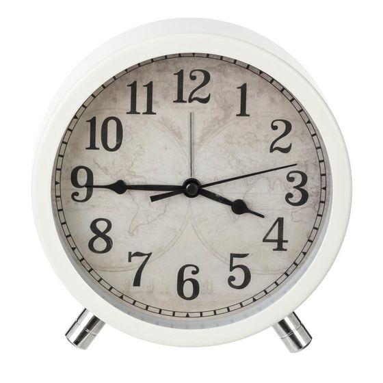 Будильник  (1xАА н/п), L16 W6 H16,5 см