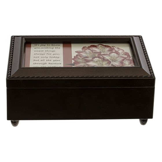 Шкатулка (музык.), Д15 Ш9,5 В7 см, 8в.